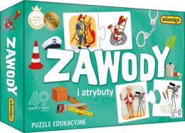 Gra Zawody i atrybuty - puzzle