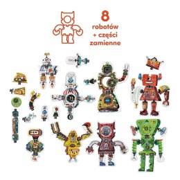 Puzzle kreatywne 63 elementy - Robot Lab