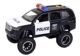 Pojazd Terenowy Raptor Policja Czarny Otwierane Drzwi Dźwięk Światła