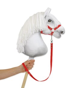 Uwiąz dla Hobby Horse z taśmy - czerwony