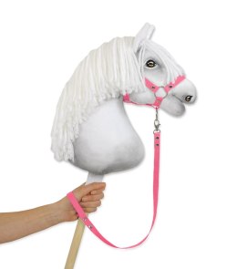Uwiąz dla Hobby Horse z taśmy - różowy