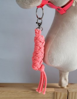 Uwiąz dla Hobby Horse ze sznurka - neon pink
