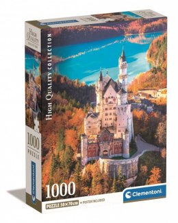 Puzzle 1000 elementów Compact Neuschwanstein