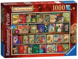 Puzzle 1000 elementów Świąteczna biblioteczka