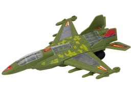 Myśliwiec Militarny F35 Jeżdżący Światła Dźwięki Zielony