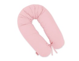 Poduszka ciążowa Longer dla kobiet w ciąży do spania - Różowa