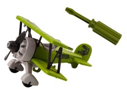 Samolot Awionetka Transport Dinozaurów Klatka Rozkręcany Zielony