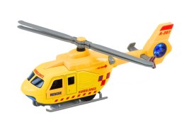 Helikopter Ratunkowy Policyjny Strażacki Metalowy Napęd Otwierane Drzwi