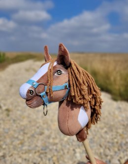 Hobby Horse Mały koń na kiju Premium - western II gniady z ciemną grzywą A4