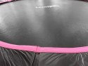 Trampolina LEAN Sport Max 16ft Czarno-Różowa