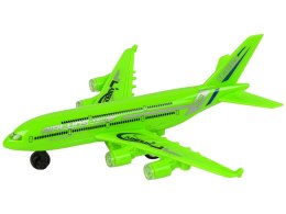 Samolot Pasażerski Napęd Frykcyjny Światła Dźwięki Zielony