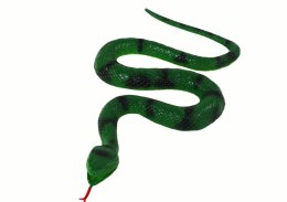 Zielony Wąż Gumowy z Czarnymi Łatkami Strukturowy